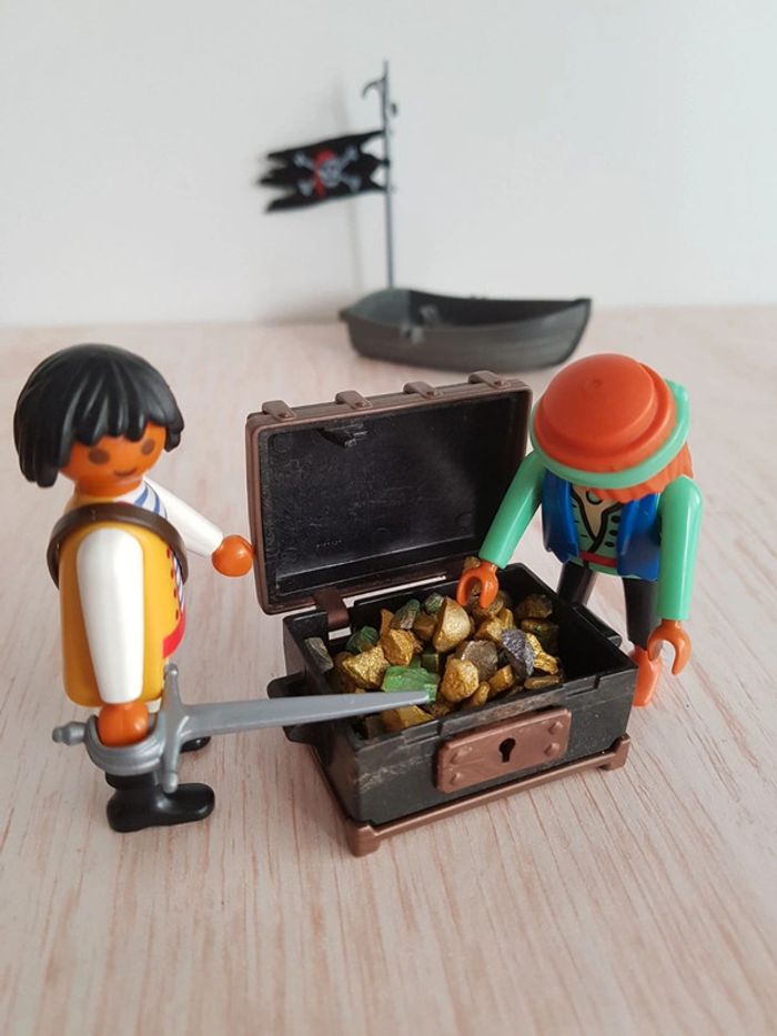 Pirates, bateau et canon Playmobil pirates - photo numéro 3