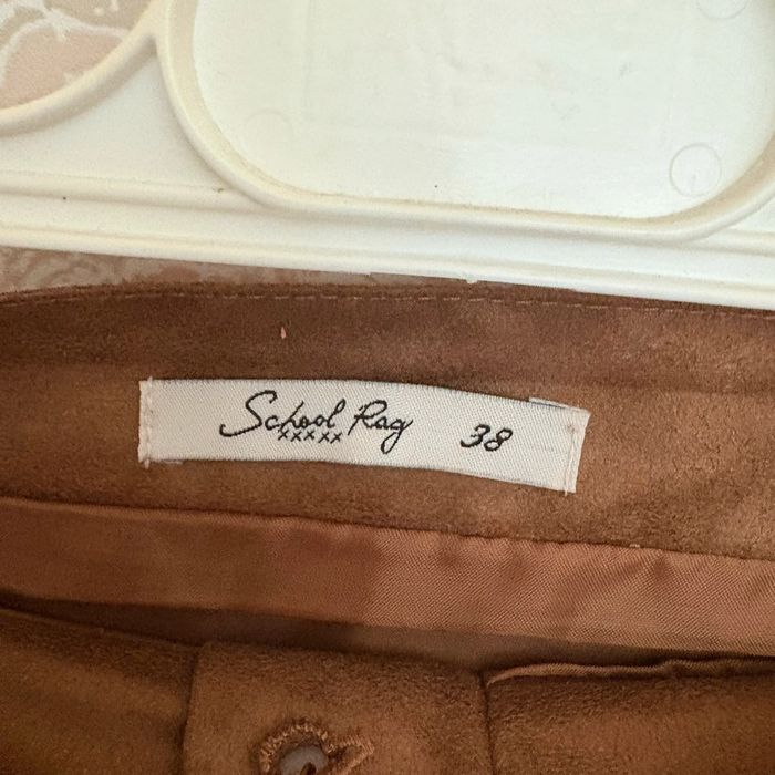 Jupe suédine School Rag • marron • 36/38 🌿 - photo numéro 3