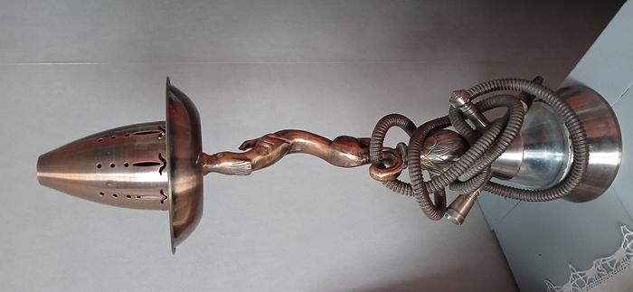 Narguilé ou chicha cuivre - photo numéro 1