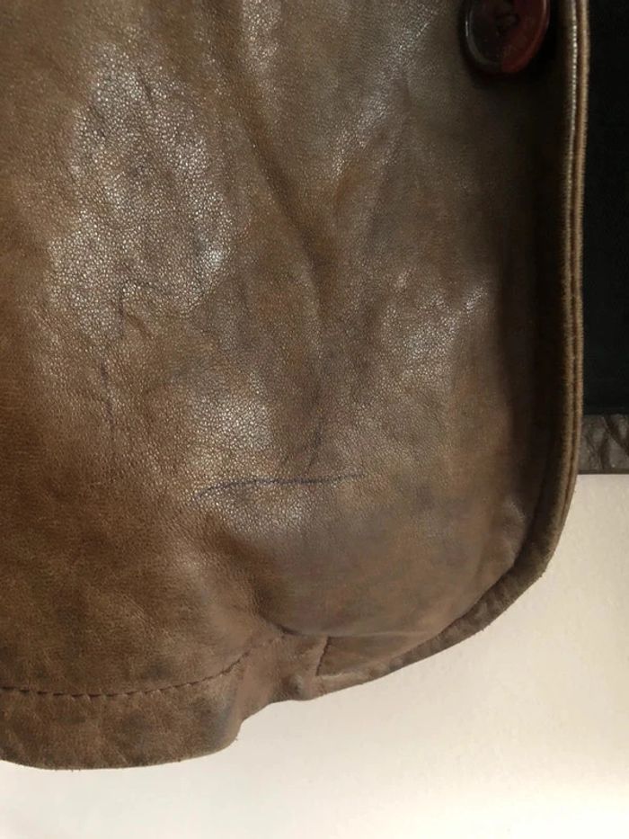 Veste en cuir d'agneau Devred T.M - photo numéro 6
