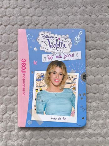Livre la bibliothèque rose - Violetta clap de fin