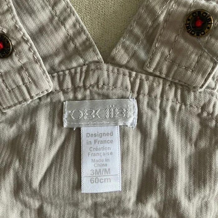 👶 Adorable salopette Obaïbi pour bébé 👶 - photo numéro 4