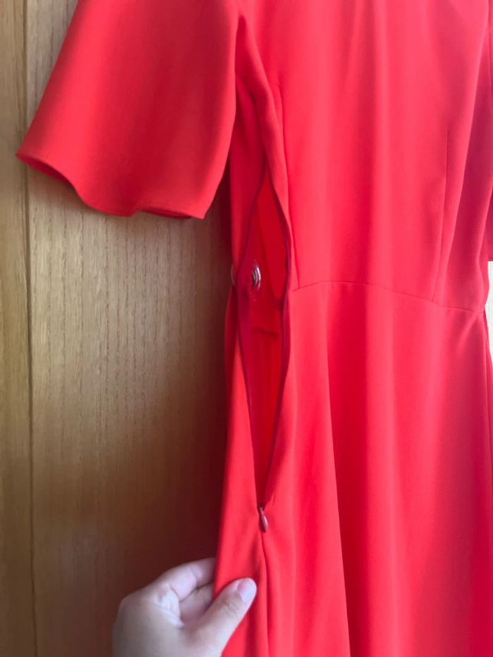 Robe cérémonie / été corail femme 36 - photo numéro 8