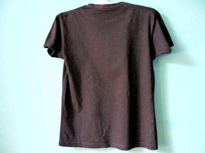 T-shirt garçon 12 ans noir corsica souvenir vacances corse TBE - photo numéro 3