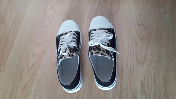 Chaussures femme en toile taille 38 - photo numéro 4