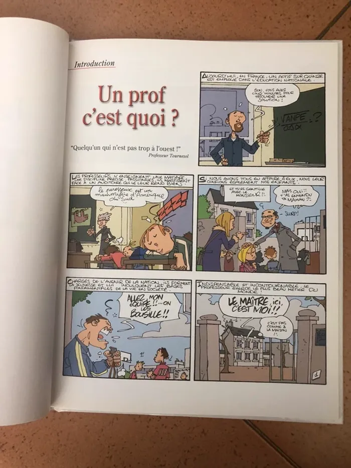 BD la vérité sur les profs - photo numéro 2