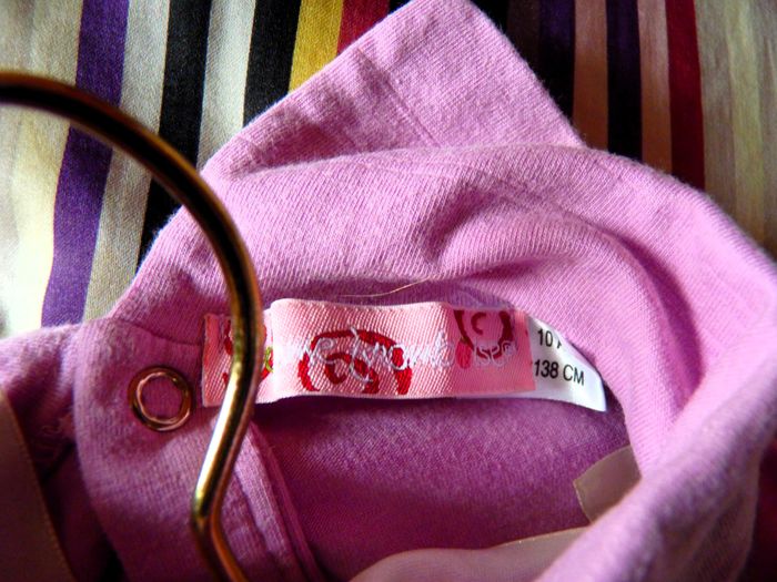 Pull col roulé Fille Pomme Framboise 10 ans violet TBE - photo numéro 4