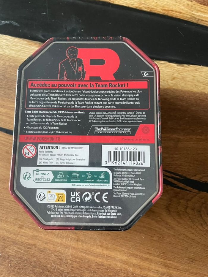 Pokébox Team Rocket Persian-ex - EV10 - NEUF SCELLÉ FR - photo numéro 3