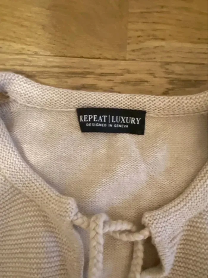Pull en coton Repeat Luxury taille unique - photo numéro 3