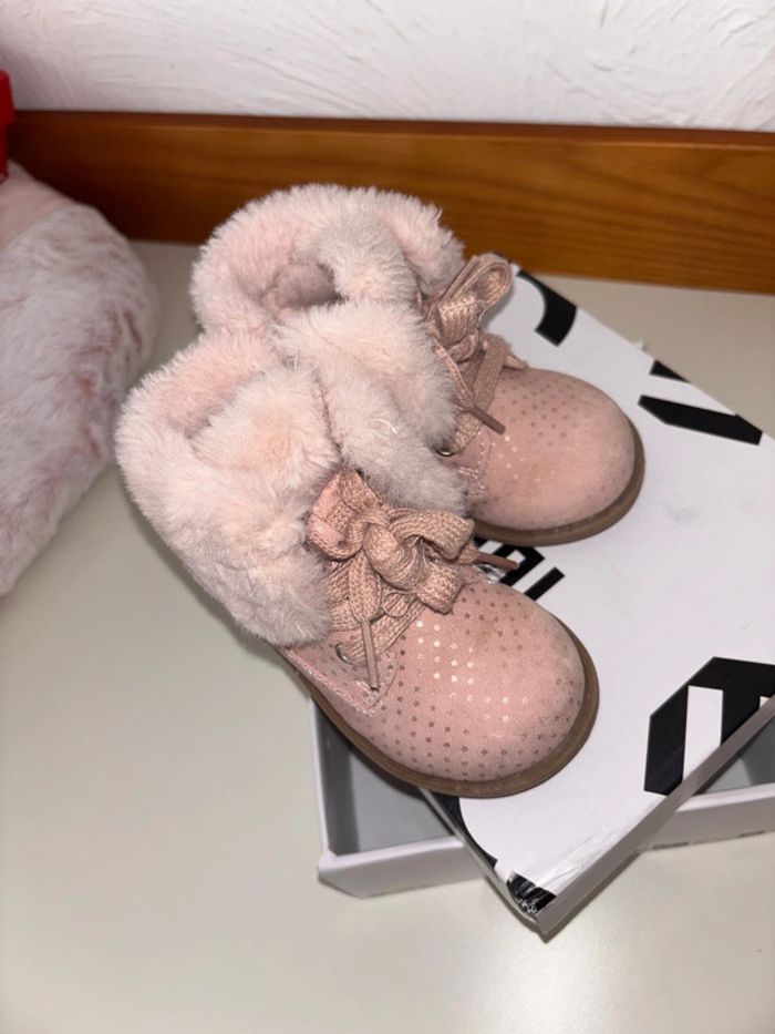 Bottines fourrure bébé - photo numéro 5