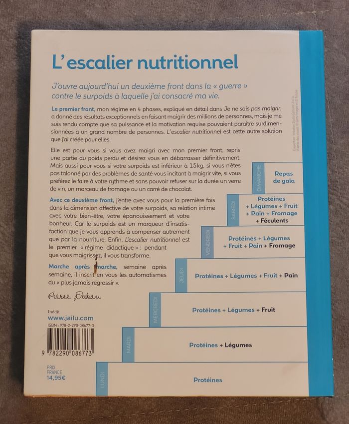 L'escalier nutritionnel - Le deuxième front Pierre Dukan - photo numéro 2