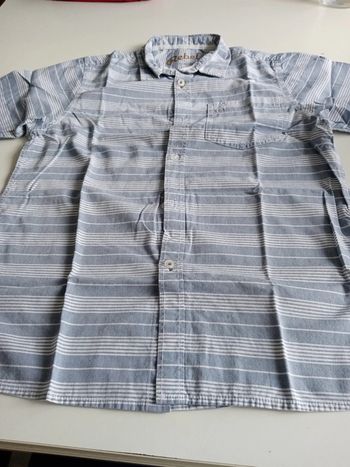 Chemise bleu T 12-13 ans