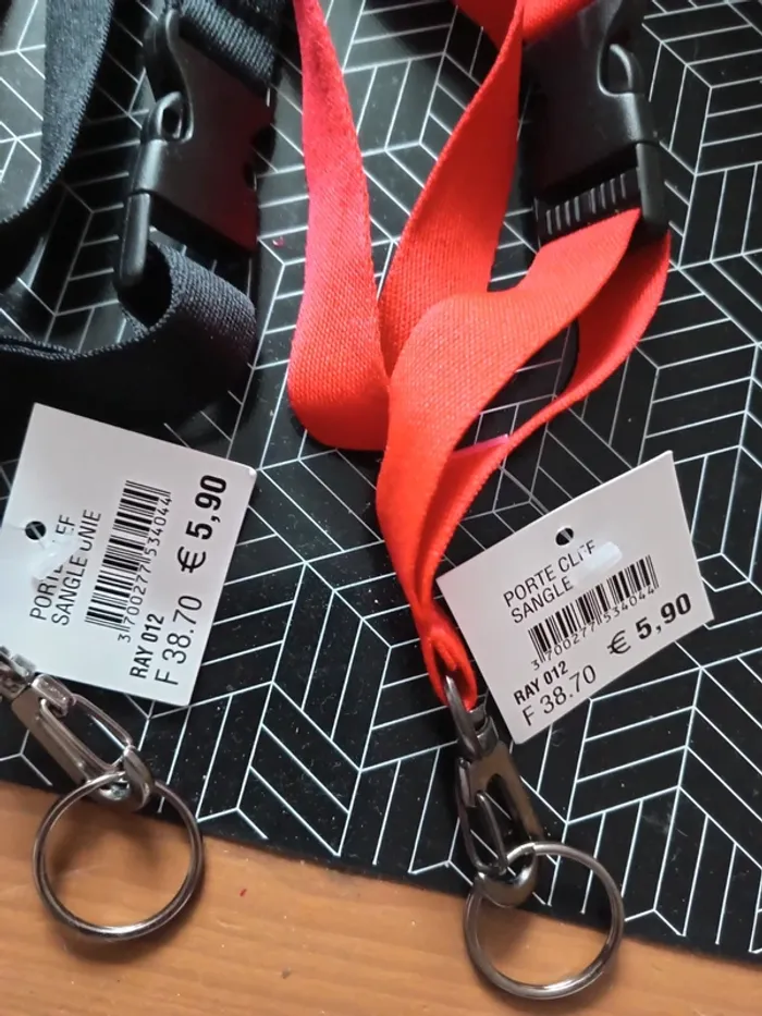 Lot de 2 porte clés - photo numéro 3