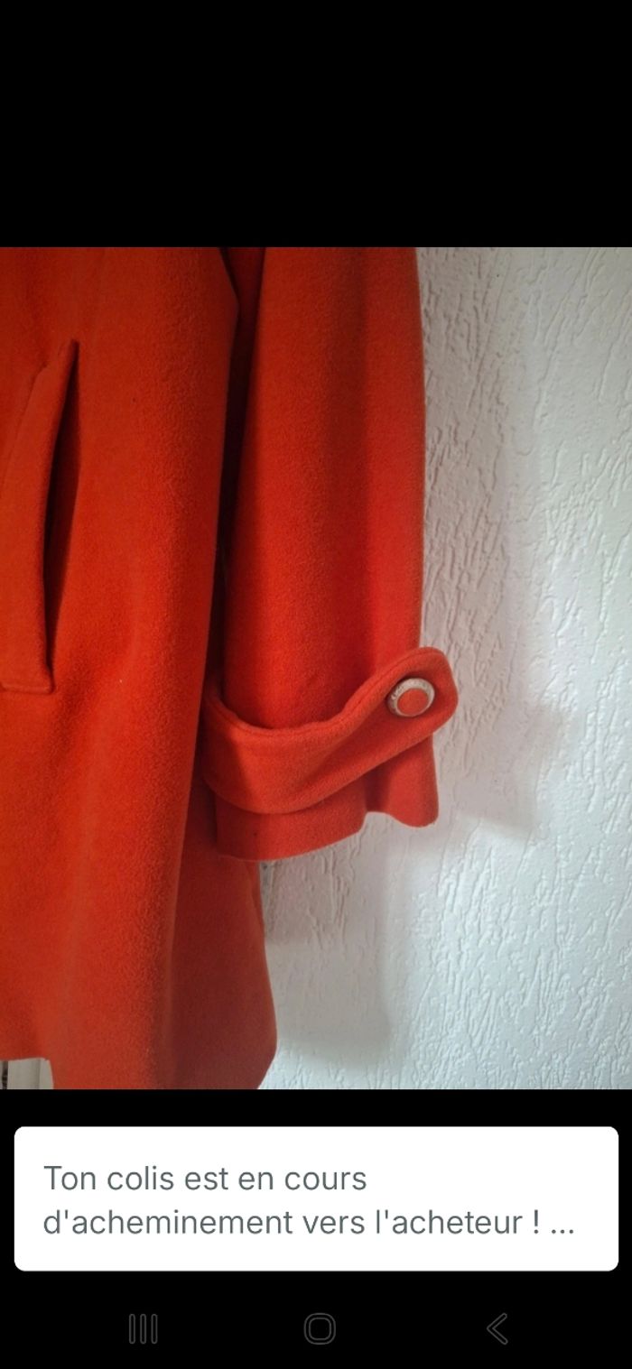 Caban orange - photo numéro 3