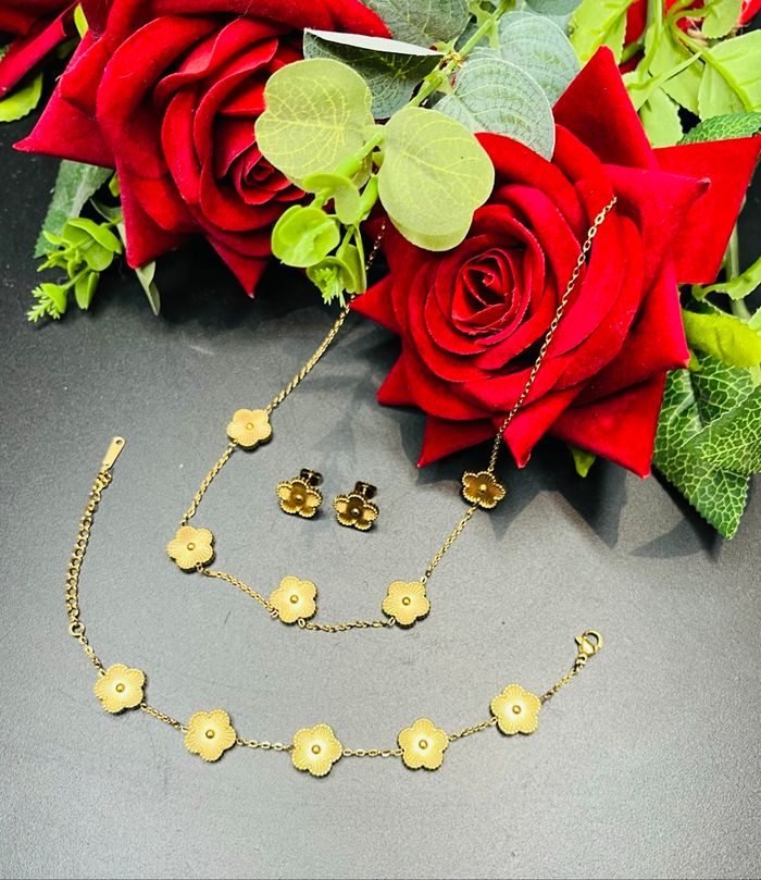 Parure trèfle - photo numéro 2