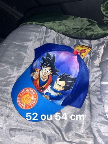 Casquette dbz dragon ball Z