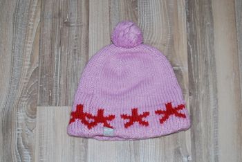bonnet salomon filles 8-12 ans rose