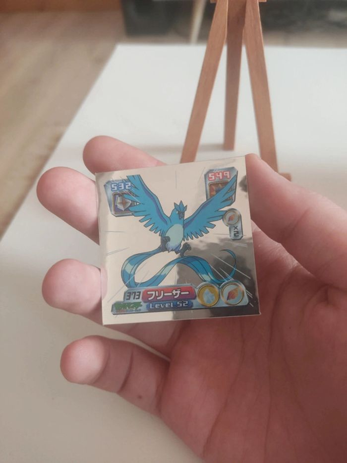 Stickers pokémon artikodin articuno amada 2004 - photo numéro 5