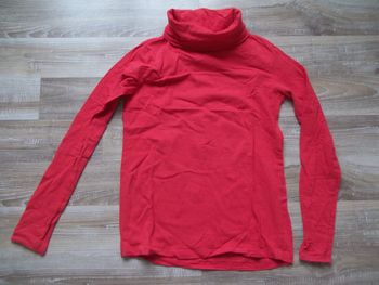 Sous-pull rouge Kiabi 12 ans