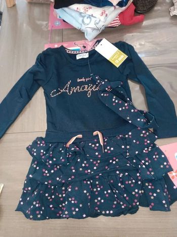 Robe dirkje 18 mois avec bandeau