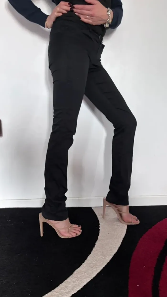 👖 pantalon ajusté en tissus taille 34 XS #mango - photo numéro 5