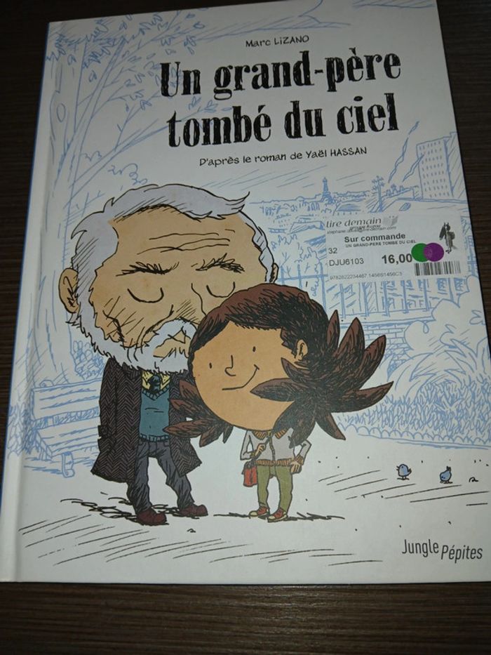 BD un grand-père tombé du ciel