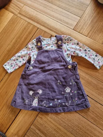Ensemble robe et t-shirt 6 mois