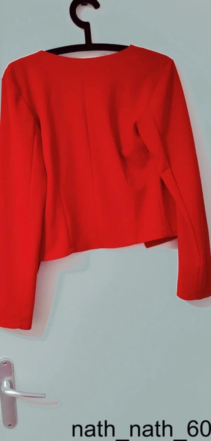 Blazer rouge - photo numéro 4