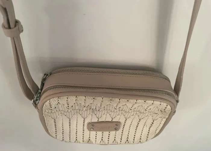 Fuchsia Paris beige purse sac à main - photo numéro 8