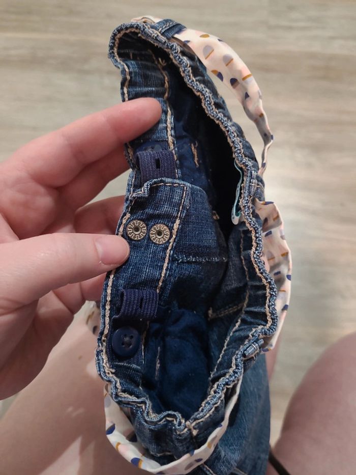 Short jean avec ceinture Obaibi - photo numéro 5