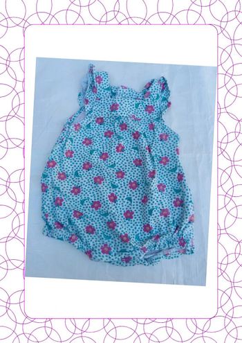 Combi-short 3 mois Du pareil au même