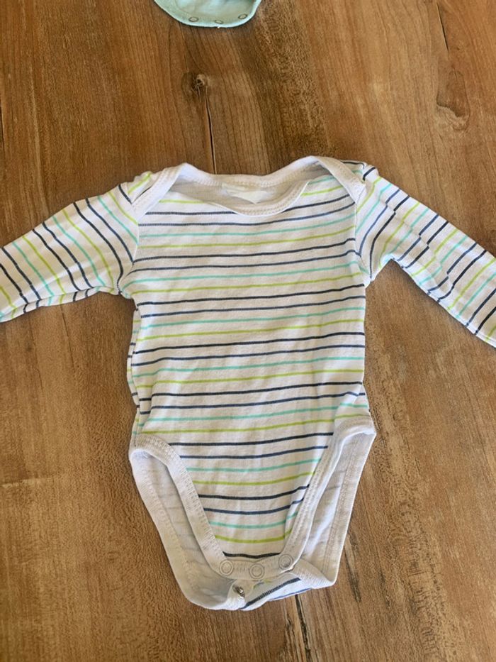 Lot de 5 bodys 1 mois mixte - photo numéro 6