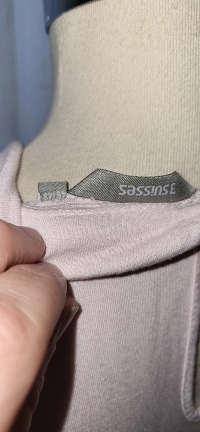 Chemise manches longues dentelle 3 suisses 44/46 - photo numéro 5