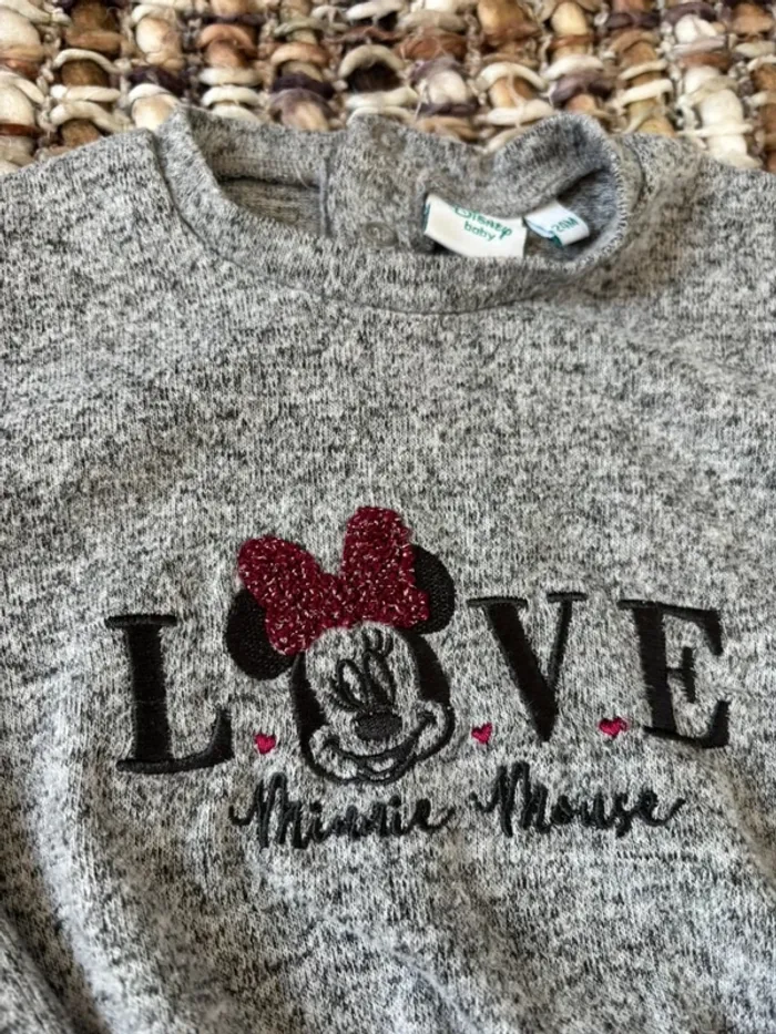 Pull bébé fille Minnie 2 ans - photo numéro 3
