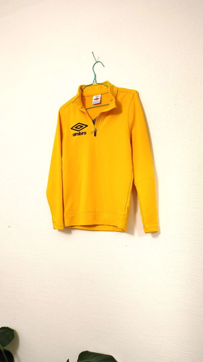 Sweat umbro pour sport foot rugby exetera taille 146 11 ans enfant - photo numéro 2
