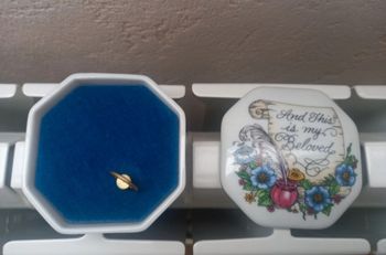 Boîte à musique porcelaine Franklin