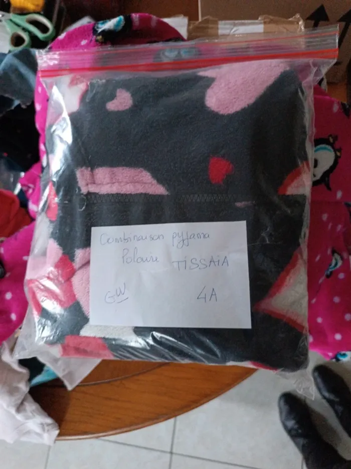 Combinaison pyjama polaire Tissaia 4A - photo numéro 6