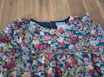 Blouse manches longues Jacadi liberty 10 ans