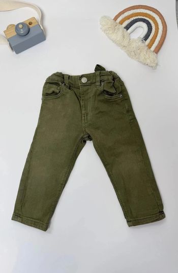 Jeans baby boy Zara kaki taille 6-9 mois