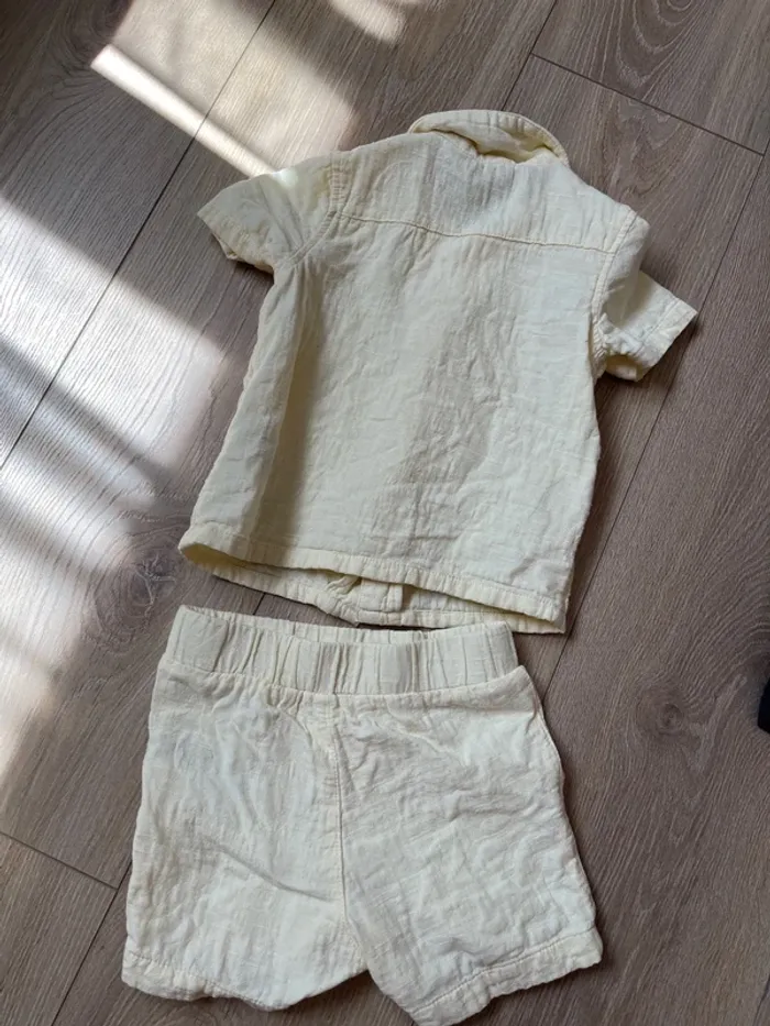 Ensemble coton chemisette et short primark - photo numéro 4