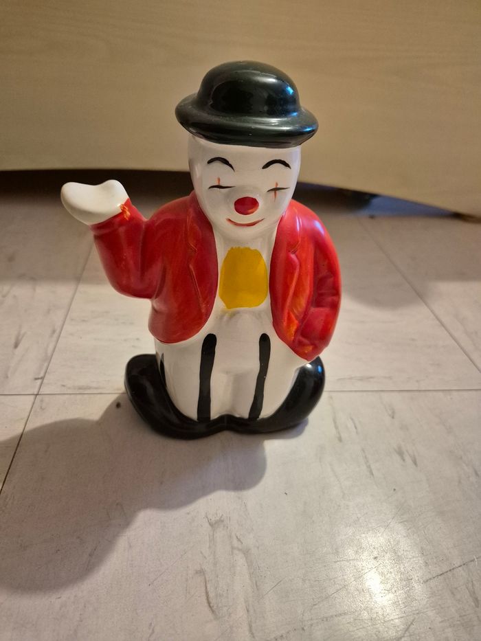 Tirelire clown