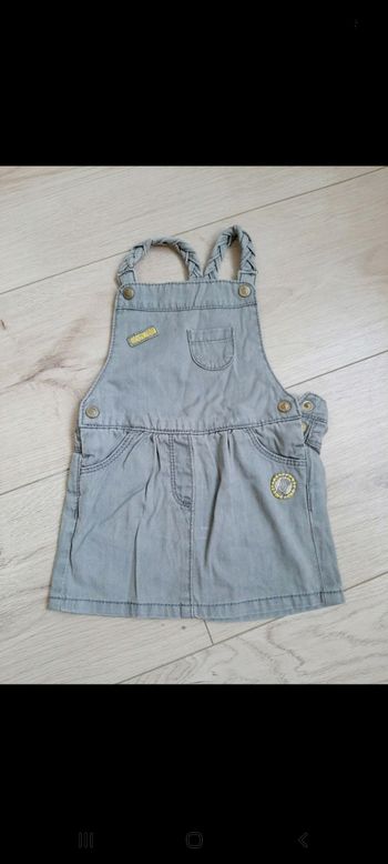 Salopette jupe 9 mois