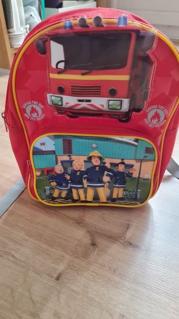 Petit sac à dos Sam le Pompier