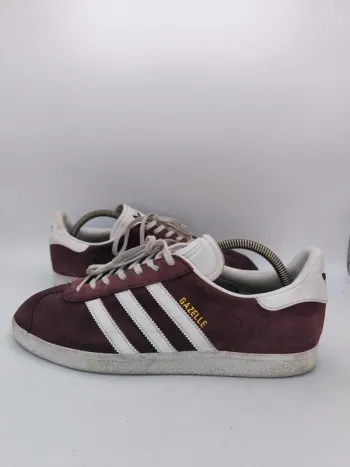 Baskets homme Adidas gazelle bordeaux Taille 44 2/3