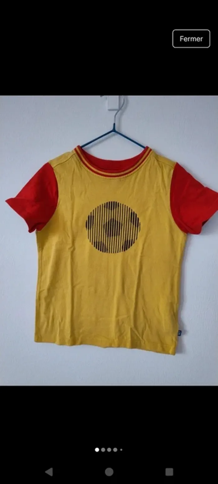 T-shirt garçon en 100% coton