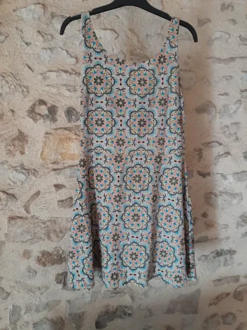 Robe courte été légère fluide