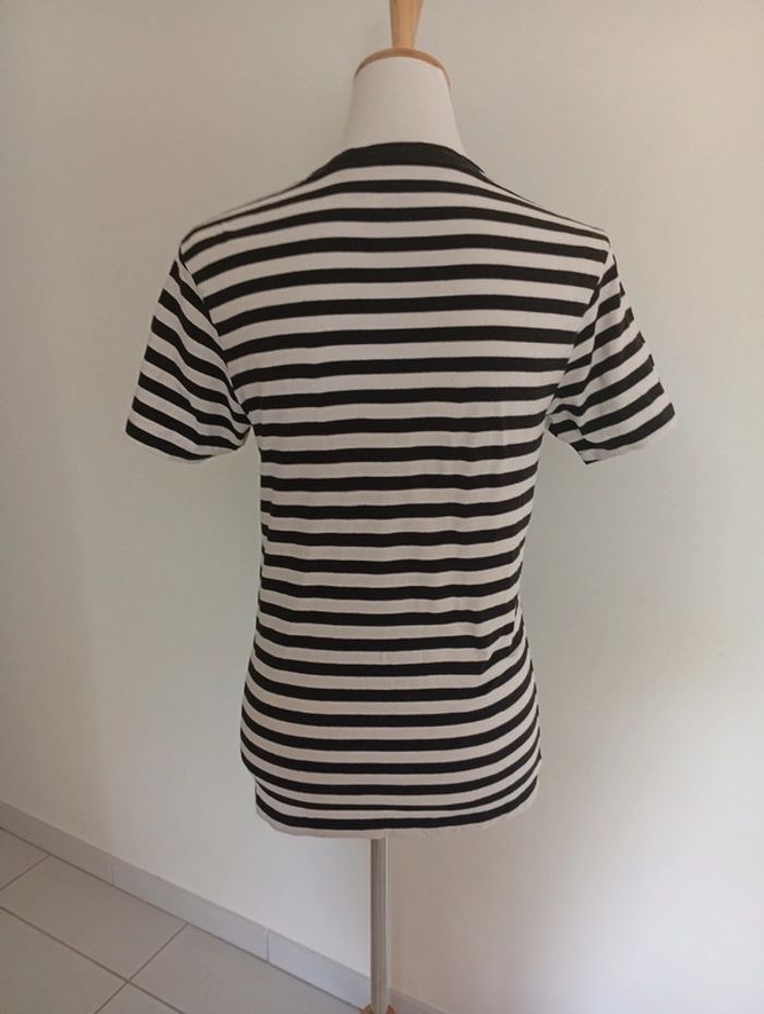 LEVI'S - tee-shirt à rayures taille S | vintage - photo numéro 2