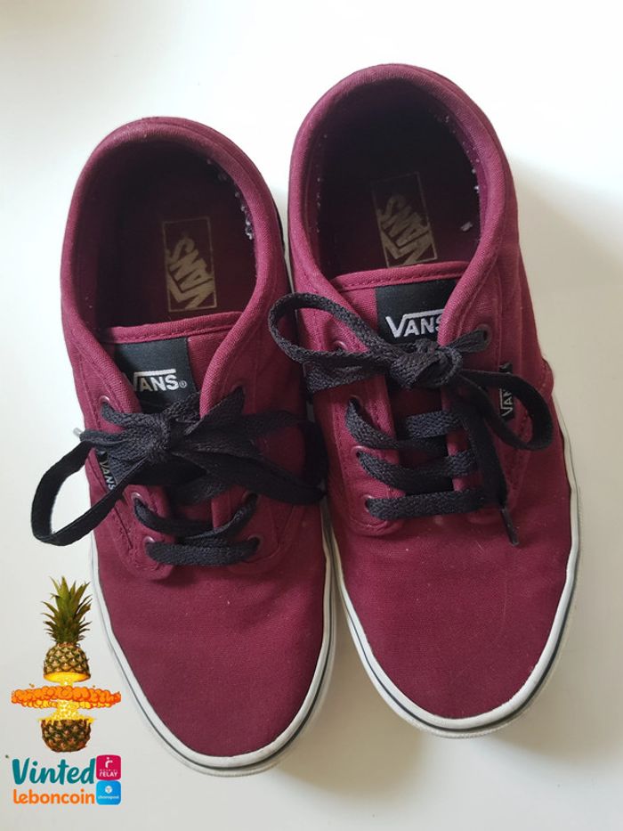 Vans bordeaux taille 37