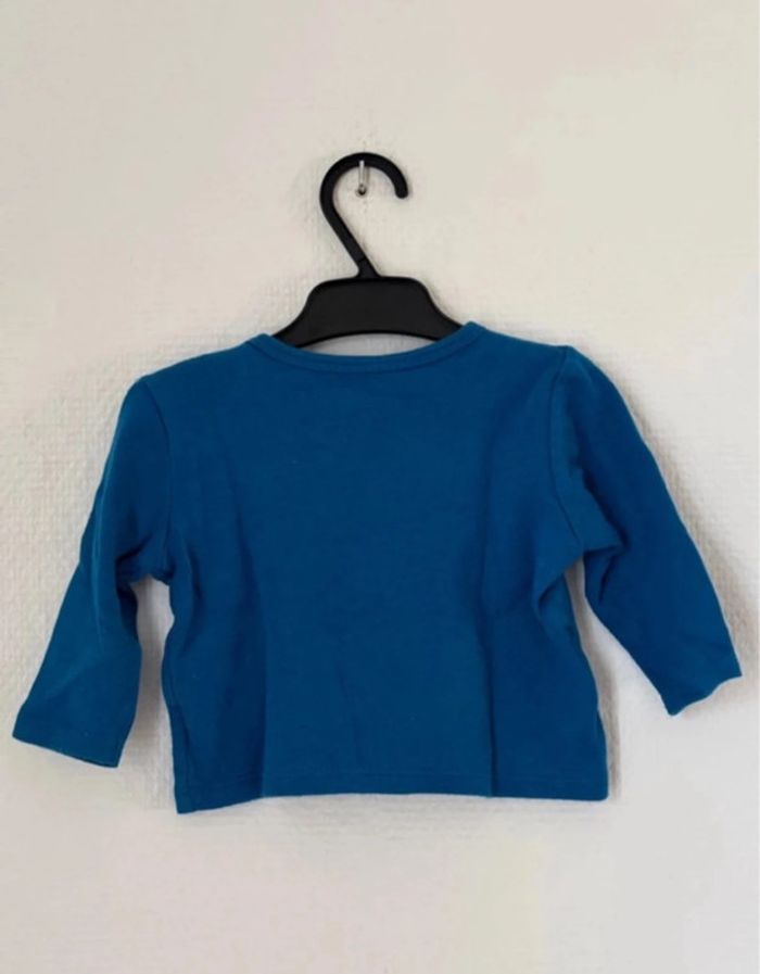T-shirt manches longues bébé garçon - taille 6 mois - photo numéro 3