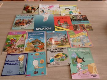 Lot de 15  livres enfants divers